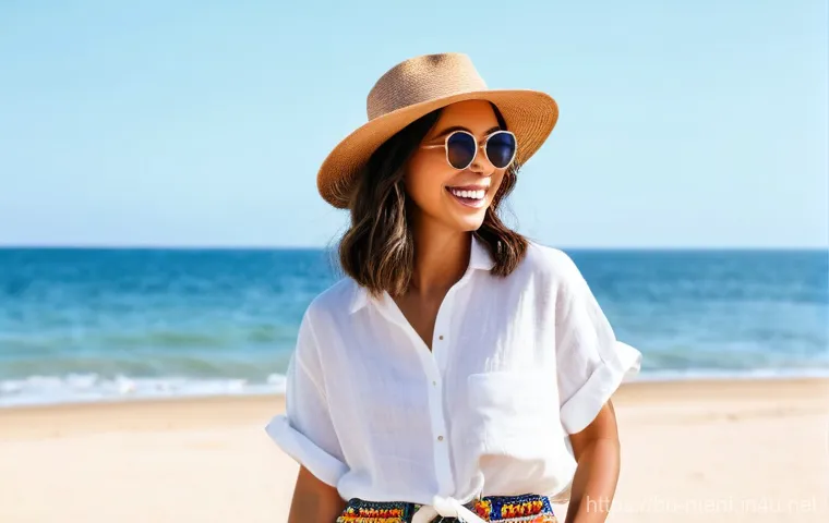 흰 셔츠 코디법 - **Sophisticated Evening White Shirt Glamour**
    A person in their late 20s to mid-30s, exuding con...